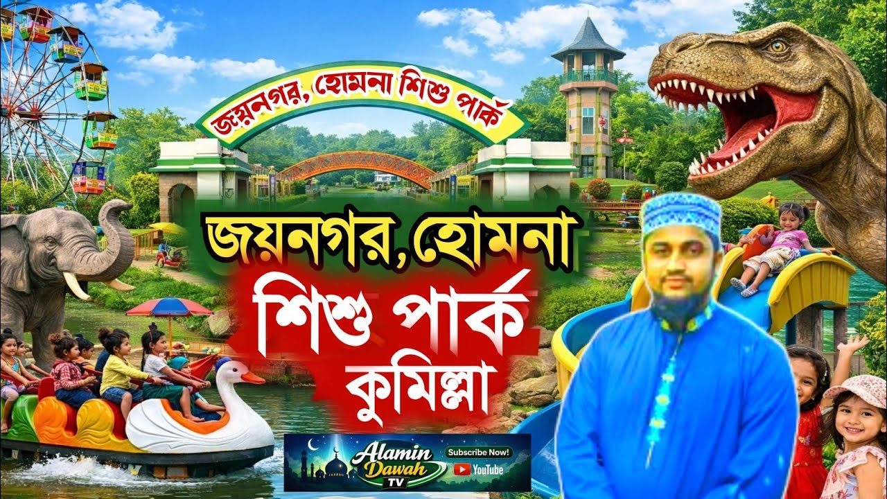 জয়নগর হোমনা শিশু পার্ক | Homna Shishu Park | Cumilla Travel Vlog 2026 | Family Tour Spot