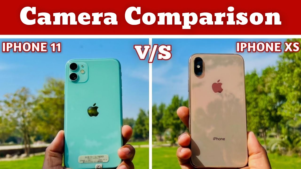 iPhone 11 VS iPhone XS Camera Comparison 🔥| Detailed Camera Test in Hindi⚡️