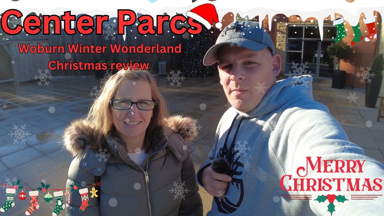 Center Parcs Woburn Winter Wonderland Christmas Break Vlog and Review