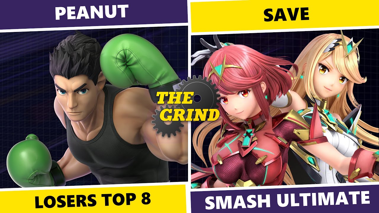 Grind 311: 8 лучших лузеров — Peanut (Little Mac) против Save (Pyra/Mythra) SSBU