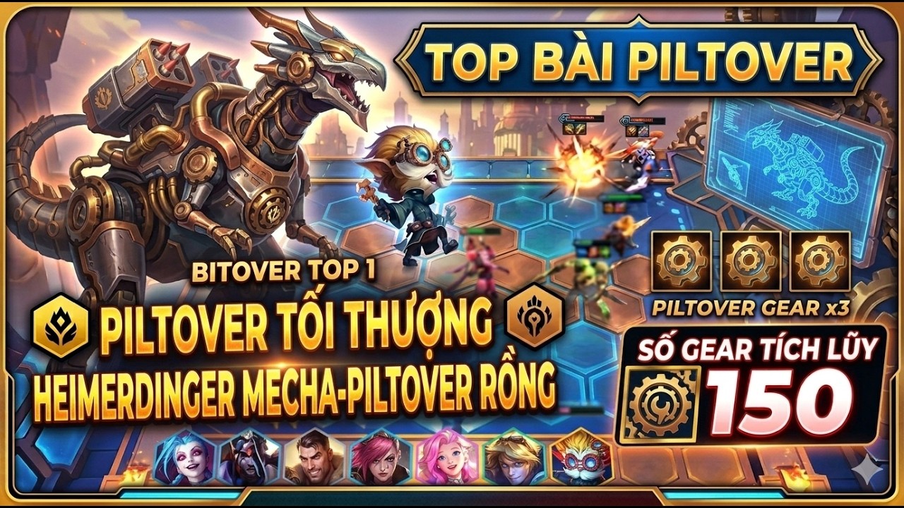 [TFT] Khủng Long 150 số kiếm tử thần TOP 1