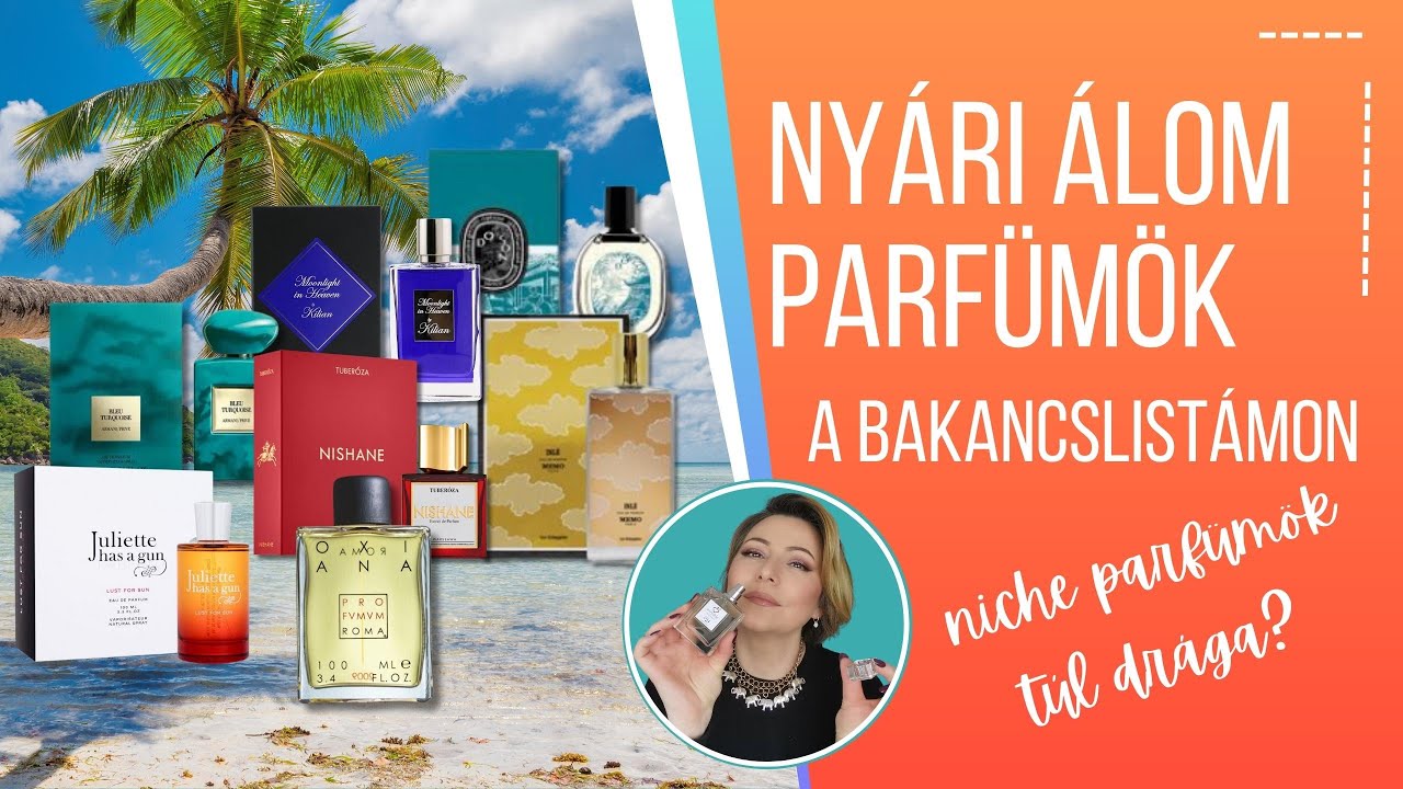 ÁLOM PARFÜMÖK A BAKANCSLISTÁMON - niche illatok amiket imádok, de túl drágák