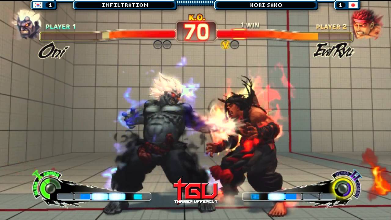 SSF4AE [TOP8] Infiltration(Oni) vs Hori Sako(Evil Ryu) @TGUC2013 23/11/2013