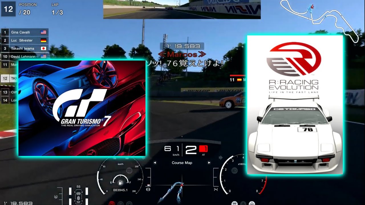 【GT7】懐かしのレーシングゲームを再現してみた【R:Racing Evolution 】