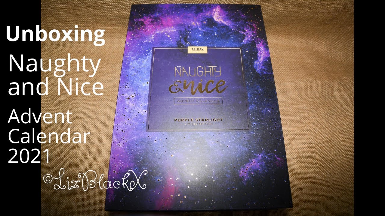 UnboxingVideo AdventCalendar Naughty and Nice 2021 available at  EasyToys.nl