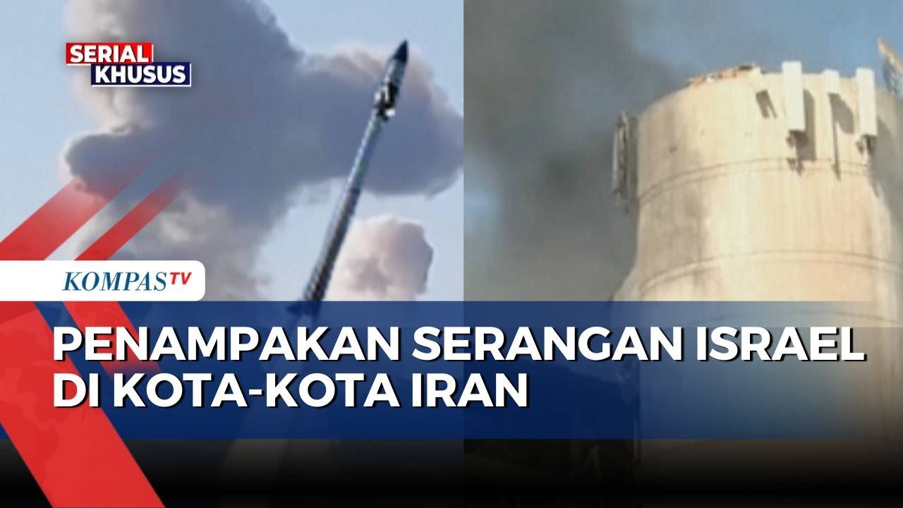 Masih Berlanjut! Ini Kompilasi Penampakan Serangan Israel di Kota-Kota Iran