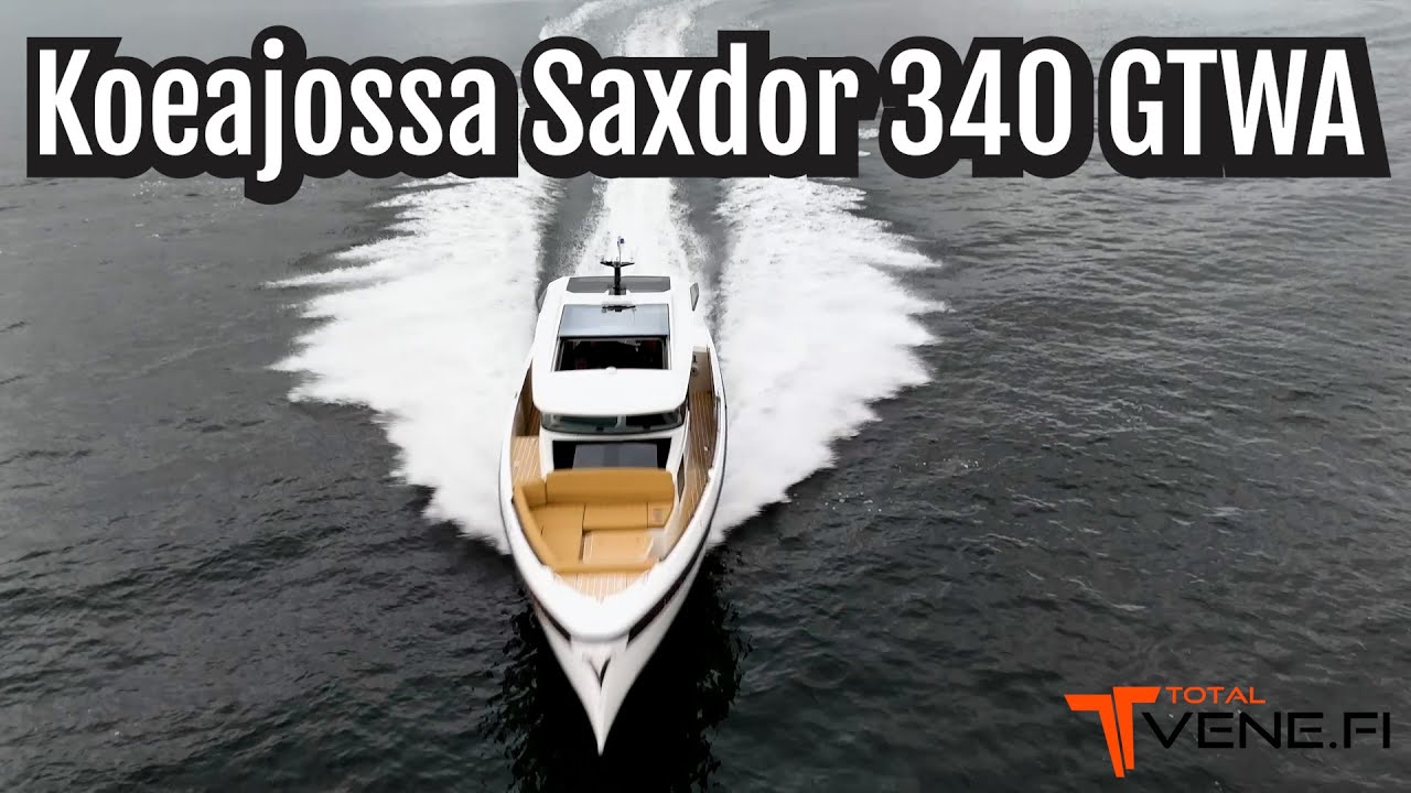 Koeajossa Saxdor 340 GTWA