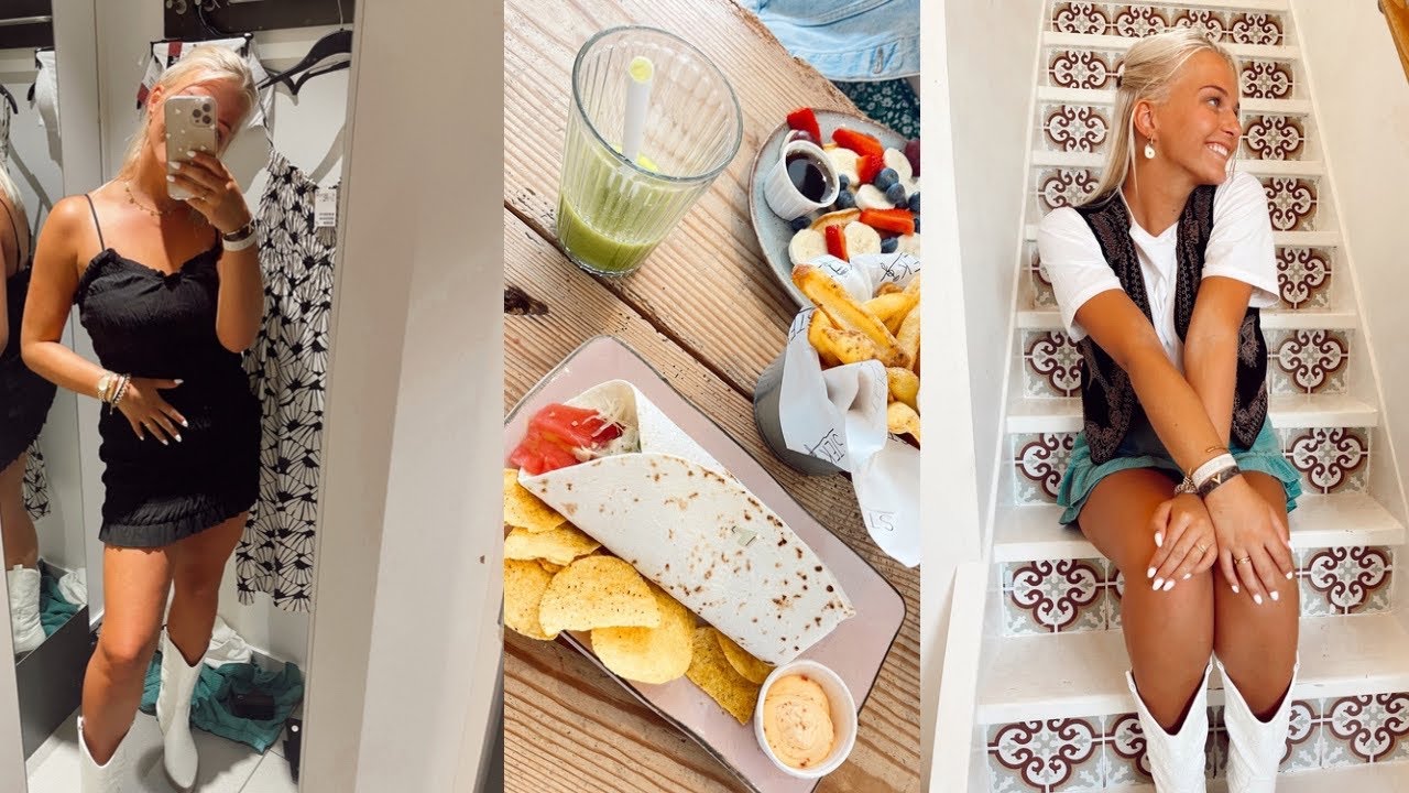 MINI H&M PASHOKJES SHOPLOG!👗💗LUNCHEN BIJ STEK🌯KOFFER INPAKKEN💼! #DailyMzlanie