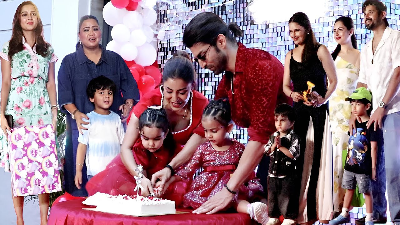 Gurmeet Choudhary & Debina Bonnerjee Daughter Divisha Birthday Party 2025 Bharti, Yuvika, Puja, Teja