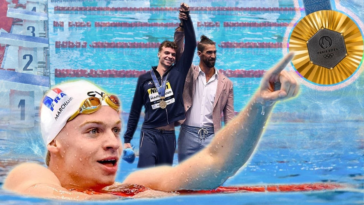 Léon Marchand, l'héritier de Michael Phelps.