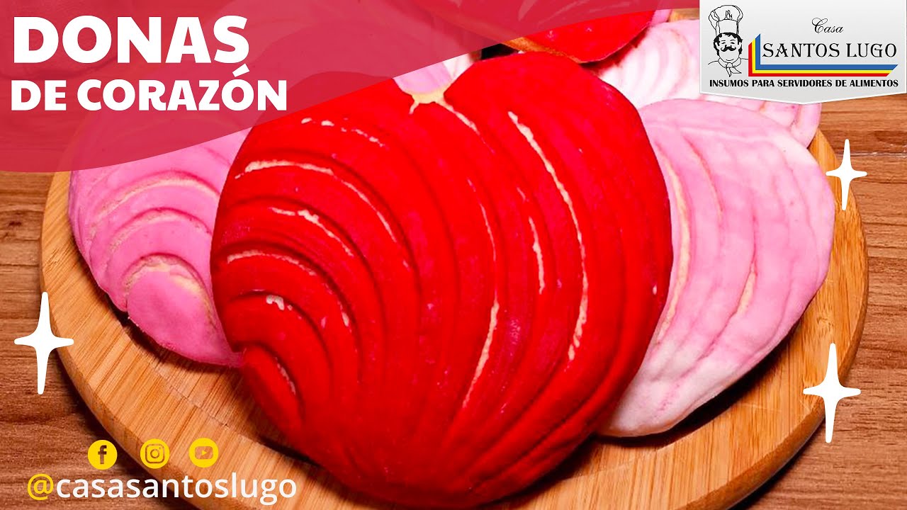 CONCHAS DE CORAZÓN 🩷RECETA FÁCIL🩷 Explicada paso a paso 👨🏻‍🍳 Ideales para emprender.