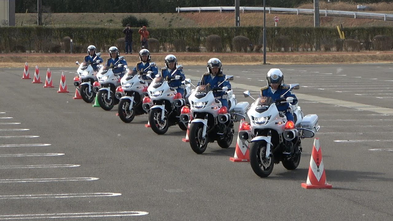バイクドリル三重県警察白バイ隊（令和8年三重県警察年頭視閲式）2026/01/22/