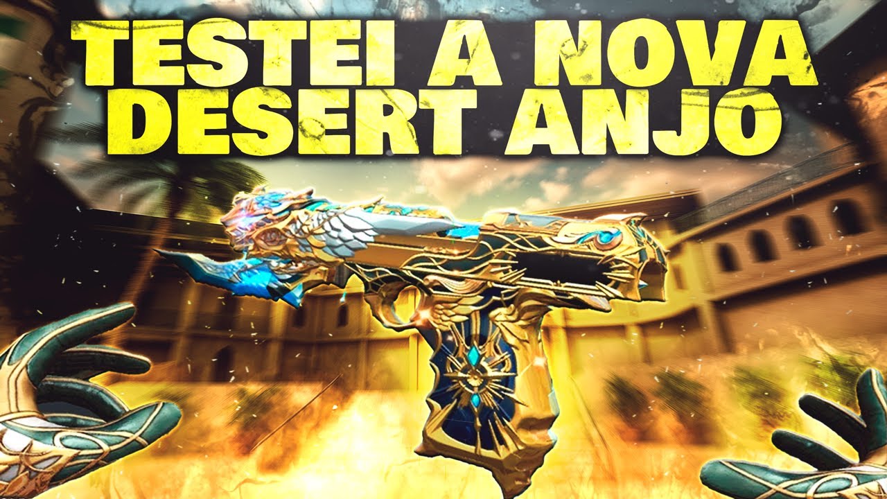 PRIMEIRA GAMEPLAY COM A NOVA DESERT ANJO! 😱 | CrossFire