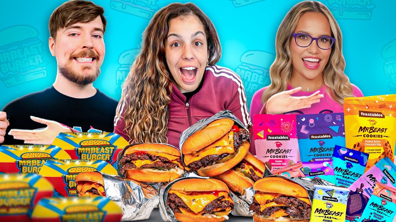 FUI PROS ESTADOS UNIDOS SÓ PRA COMER OS DOCES DO MR BEAST!