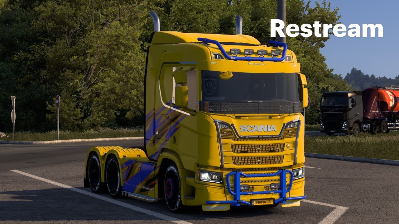 Lets Play ETS2 (Live Session 8)