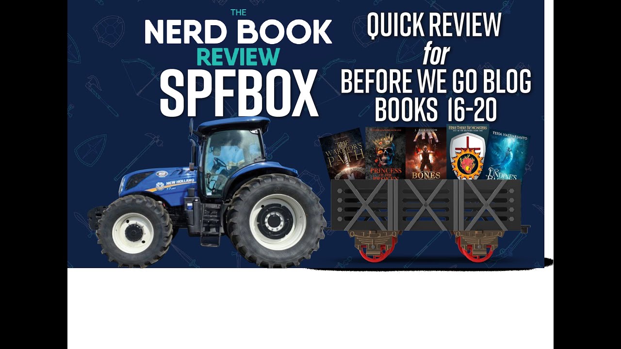SPFBOX Batch 4 Books 16-20 for the Before We Go Blog