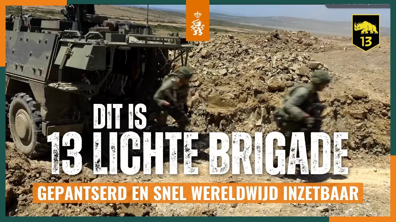 🦏 Gepantserd en snel wereldwijd inzetbaar | 13 Lichte Brigade