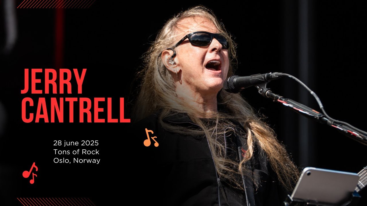 Jerry Cantrell. Концерт на фестивале Tons of Rock, Норвегия. 27 июня 2025