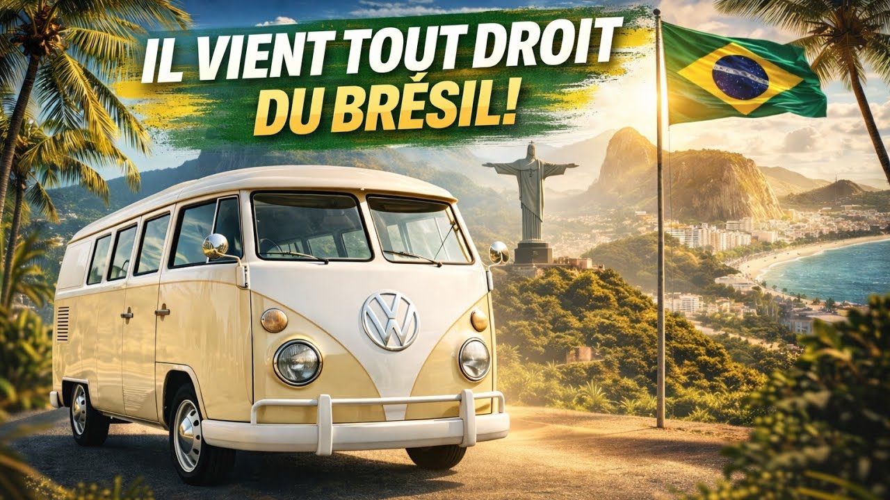 VW COMBY T1 TOUT DROIT DU BRÉSIL