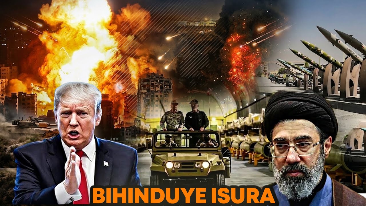 Iran ikoze ishyano mukwihorera kwayo,Khamenei atanze gasopo zidashoboka kuri USA,Iran irashe ububiko