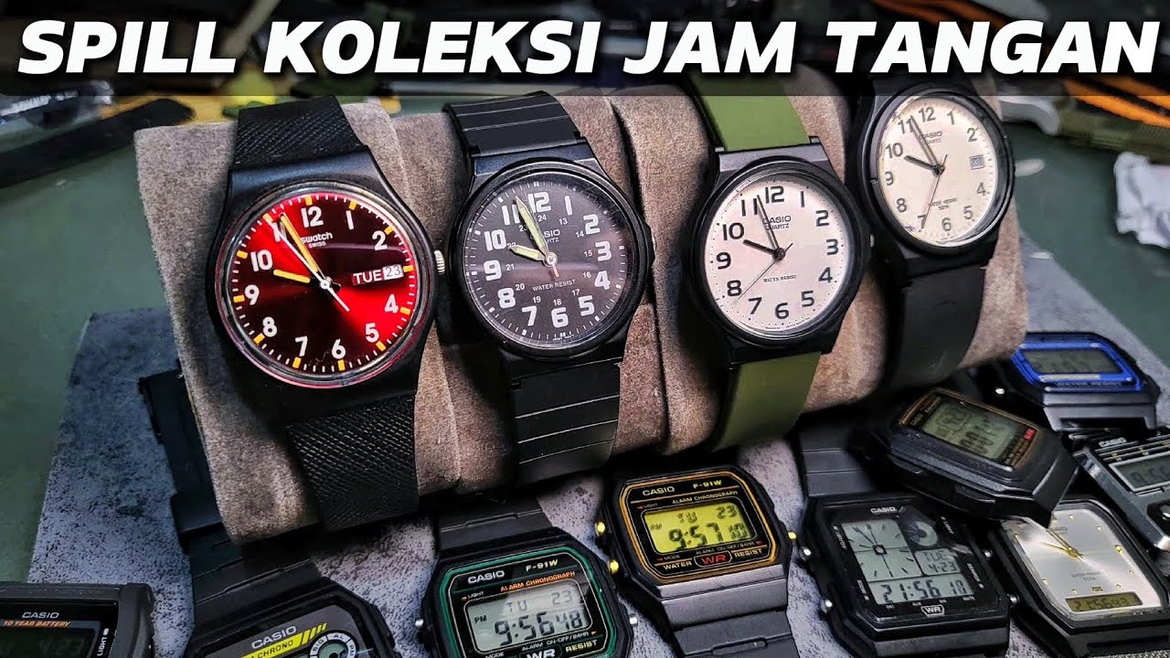 SPILL KOLEKSI JAM TANGAN UKURAN KECIL SATU JAM!