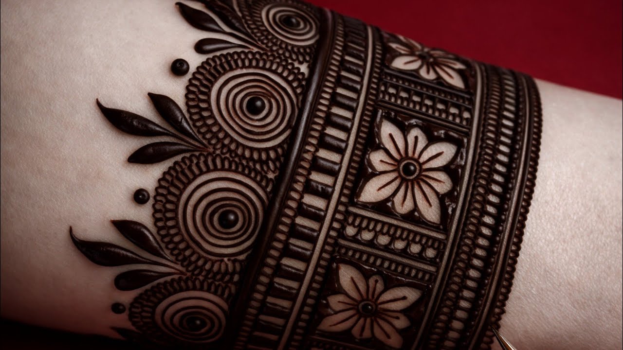 Front Hand Mahendi Design For Bridal ||Dubai Mehndi Design ||Simple And Beautiful Mehndi Design 