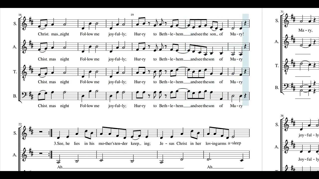 Star Carol - John Rutter - Tenore