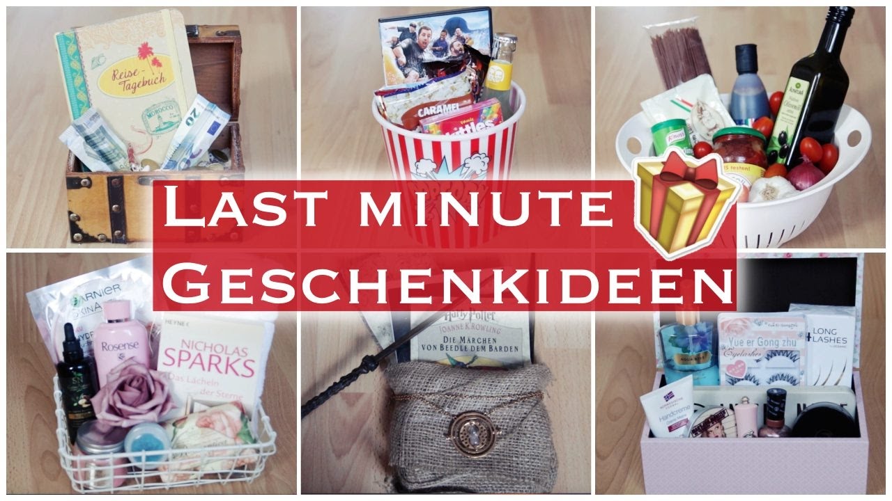 LAST MINUTE GESCHENKIDEEN - 11 DIY GESCHENKBOXEN FÜR JEDEN ANLASS