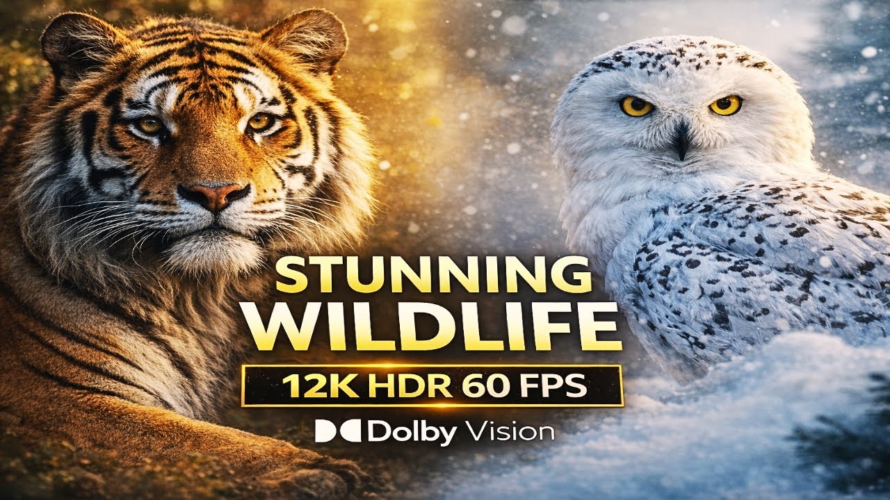 This Is Wildlife Like You’ve Never Seen Before | 12K HDR 60FPS Dolby Vision