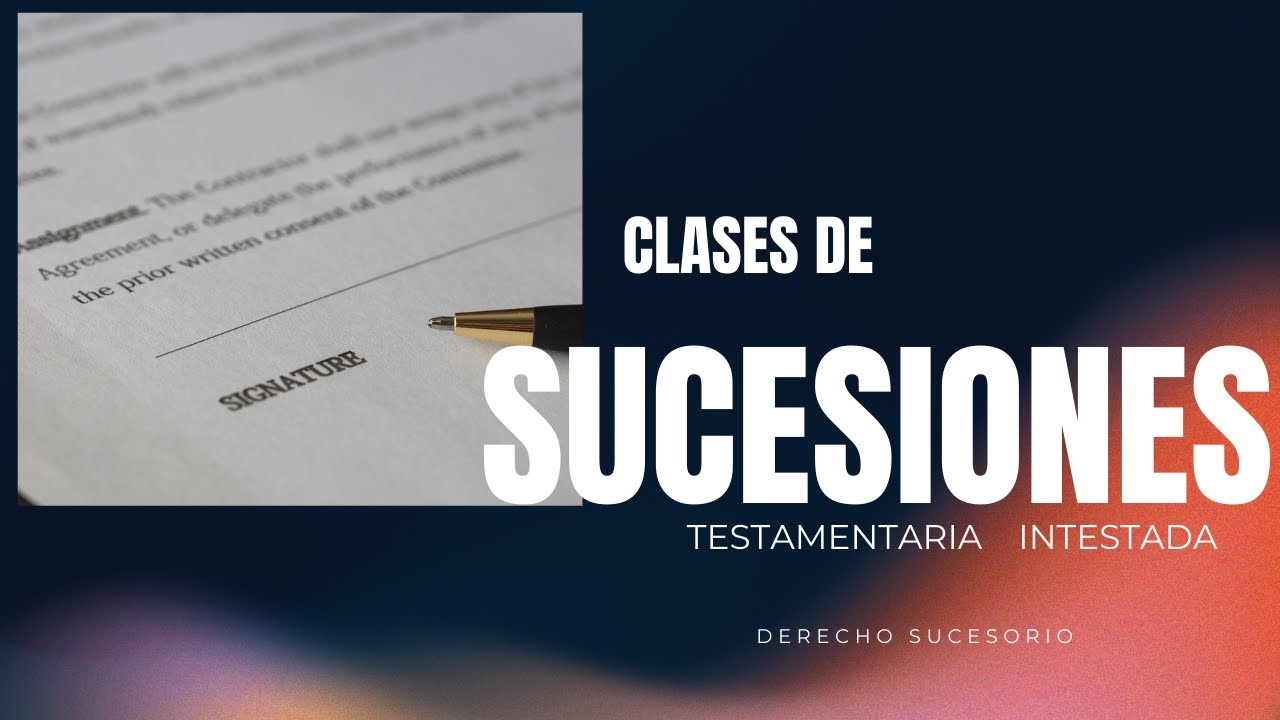 Clases de Sucesiones