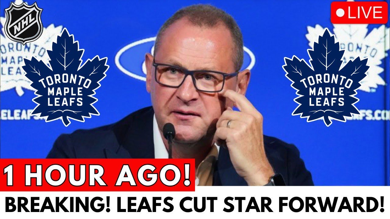 🚨NHL BOMBSHELL! LEAFS CUT STAR FORWARD AND STUN FANS WITH SURPRISE ROSTER MOVE! MAPLE LEAFS NEWS