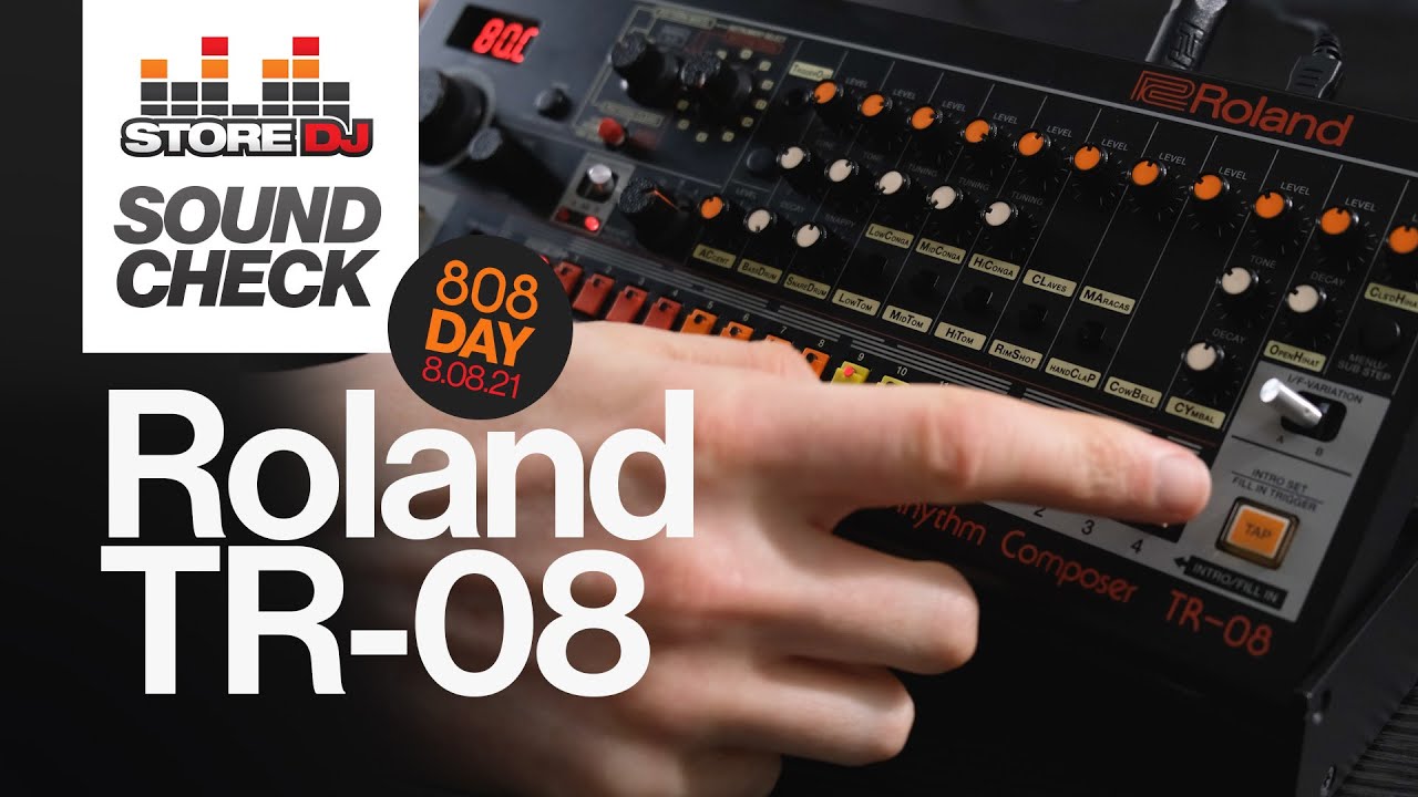 Sound Check: Roland TR-08 (808 Day 2021)