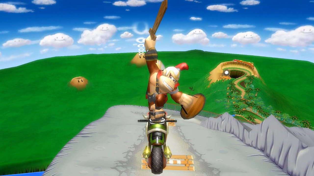 Donkey Kong (Gladiator) in Mario Kart Wii