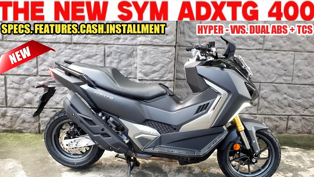 SYM ADXTG 400 COMFORT POWER AT STYLE SA IISANG ADVENTURE SCOOTER FULL REVIEW