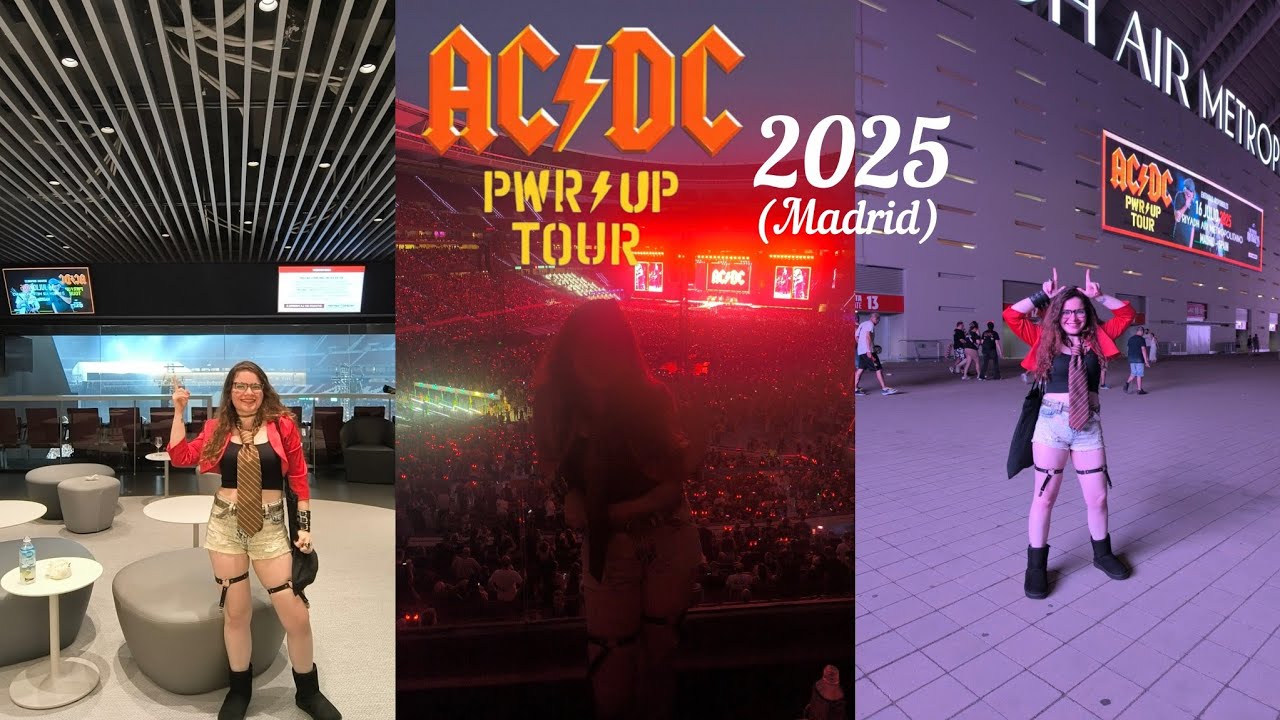 ACDC Concert Power Up Tour (2025 Madrid)