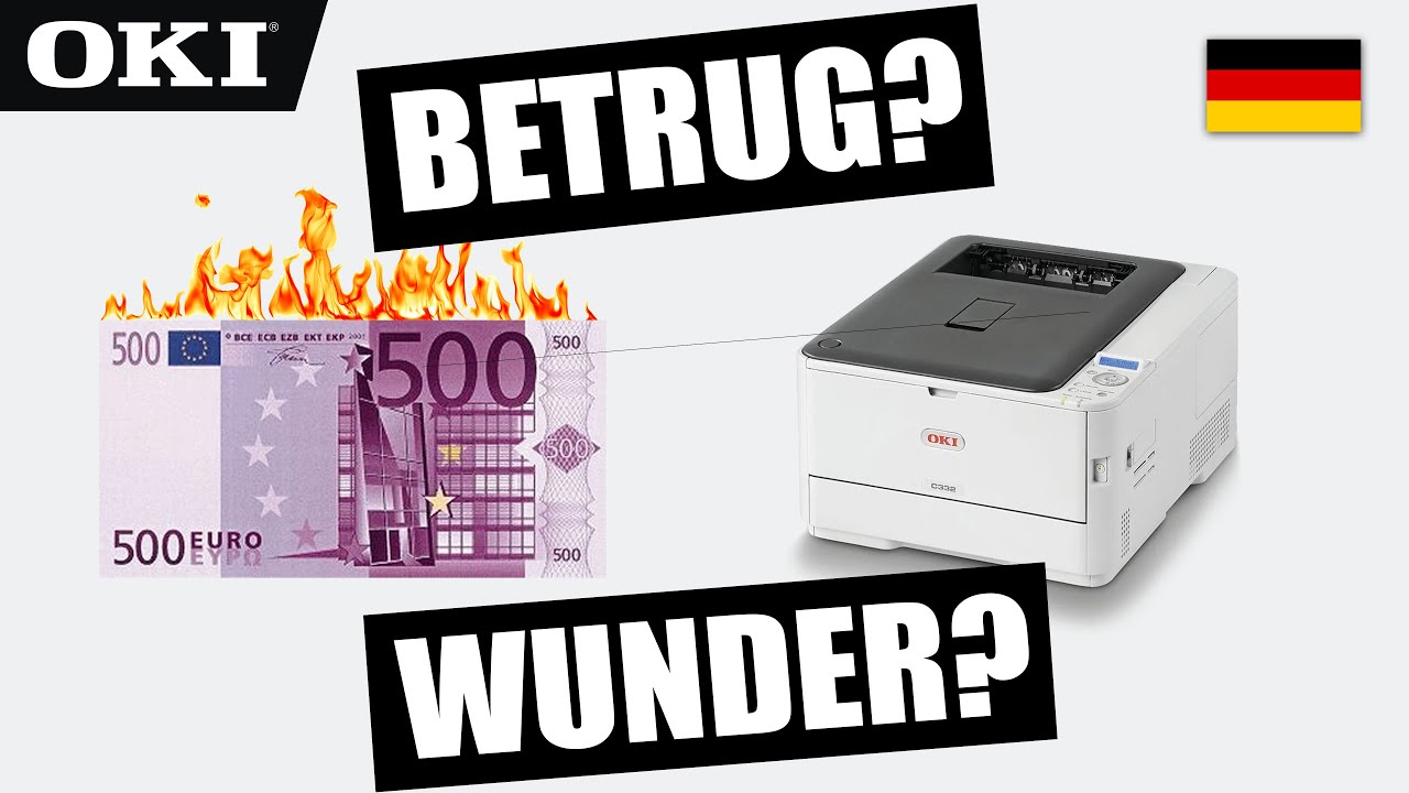 WUNDER ODER EIN BETRUG? | Unendlicher Laserdruck... Fast. | Unboxing OKI C332 (Deutsch)