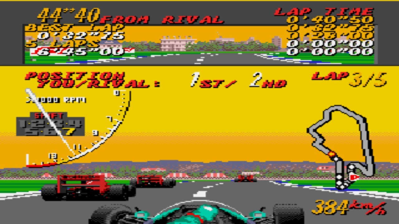 Super Monaco GP 2019: HE Returns - Mega Drive/Genesis - 
