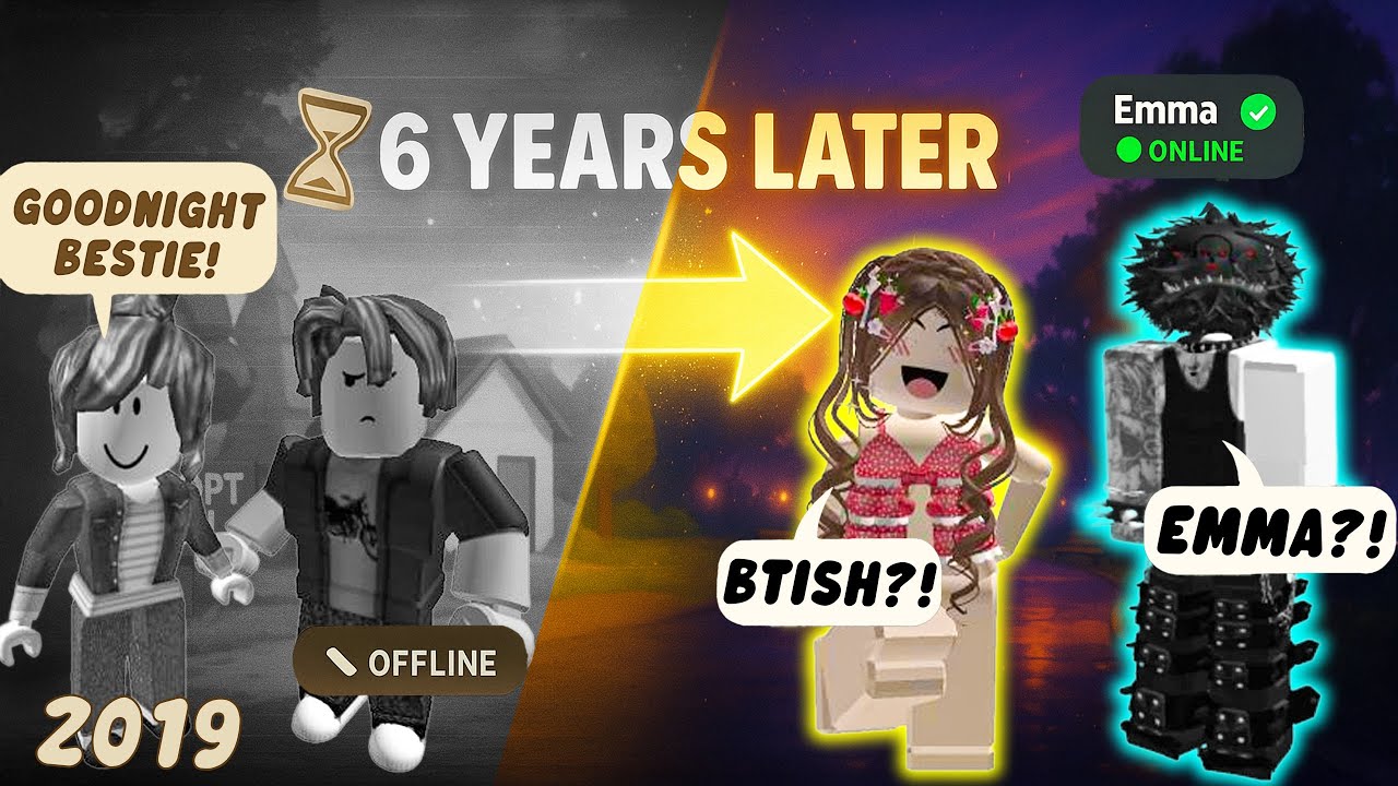 💖 I FOUND MY ROBLOX BESTIE AGAIN AFTER 6 YEARS ✨ #roblox #robloxstory