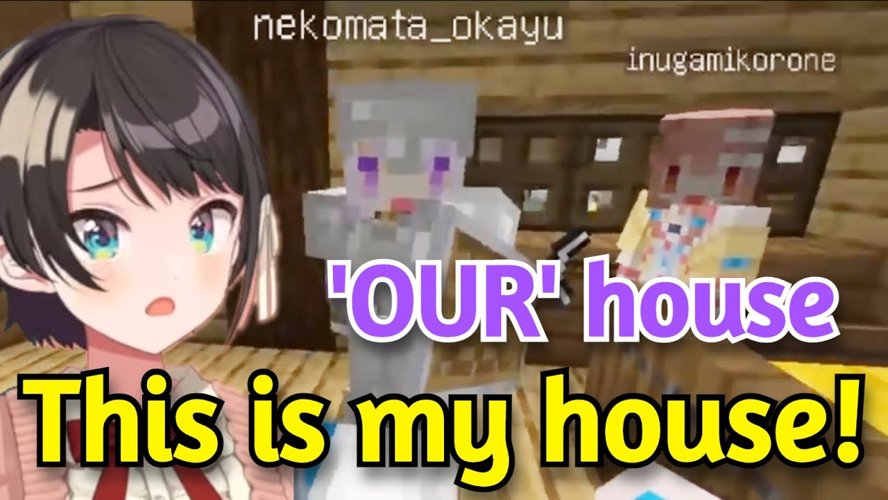 Korone and Okayu Hijack Subaru's House [Hololive]