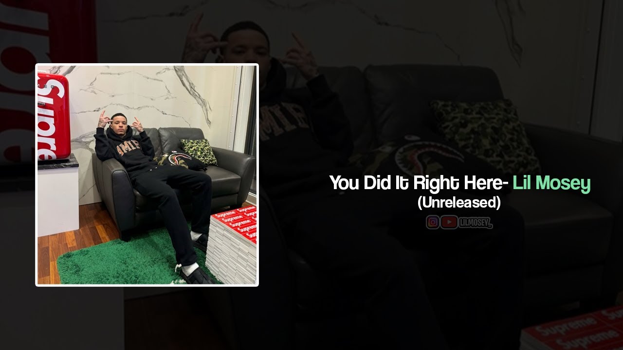 Lil Mosey - You Did It Right Here (Aye Royce)