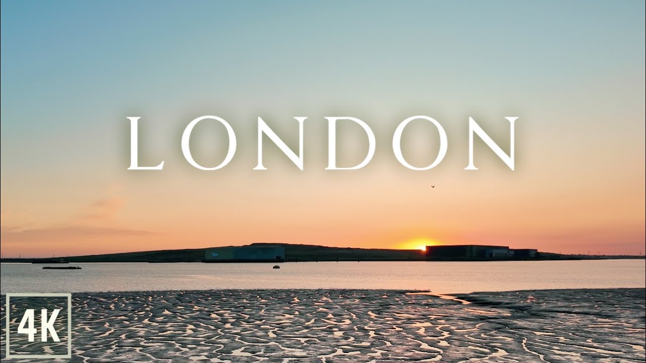 Relaxing London Walk Along Peaceful Erith Thames Path 4K