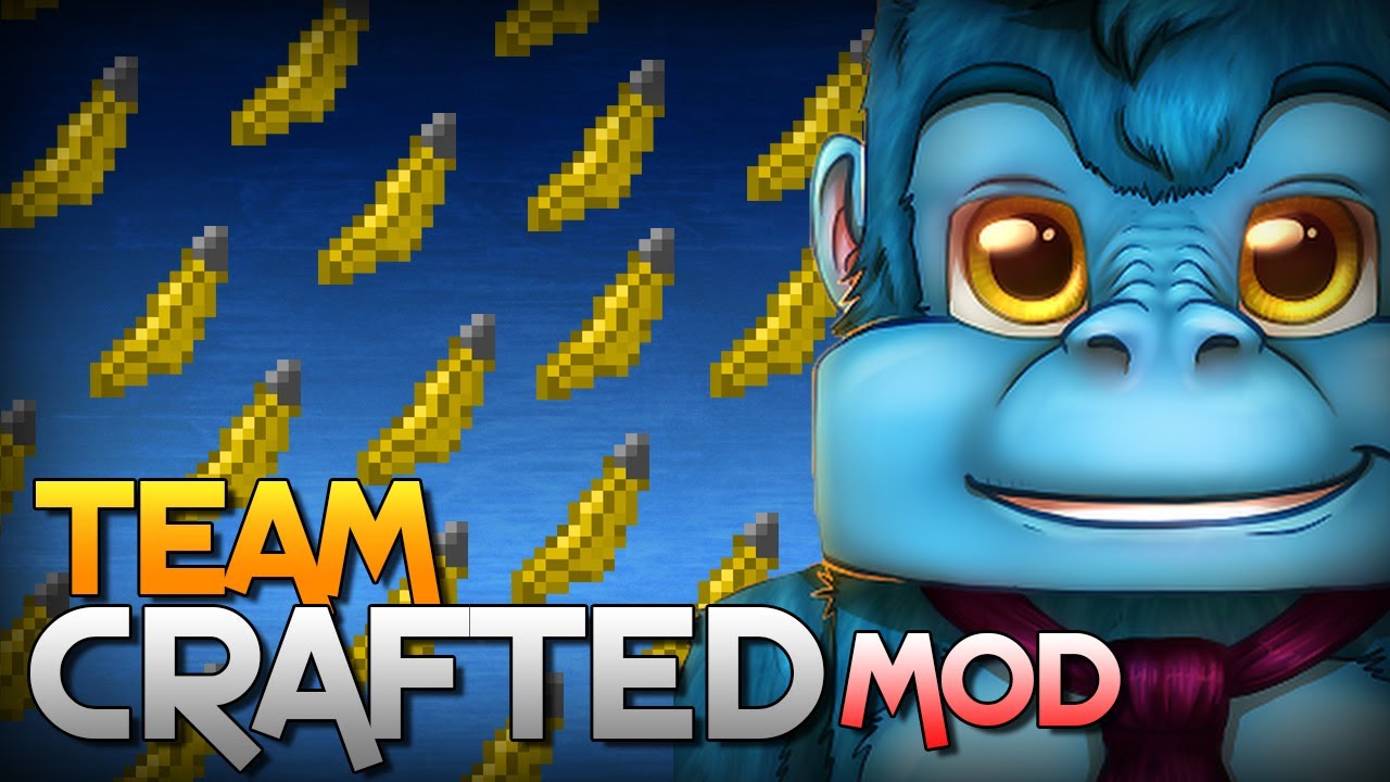 Minecraft: BlueMonkey (Team Crafted Mod)