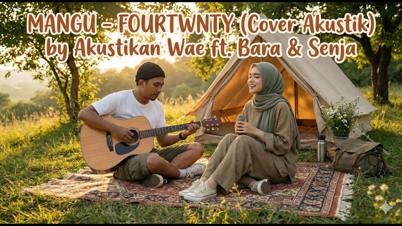 Fourtwnty - Mangu (Cover Akustik Santai) by Akustikan Wae ft. Bara & Senja