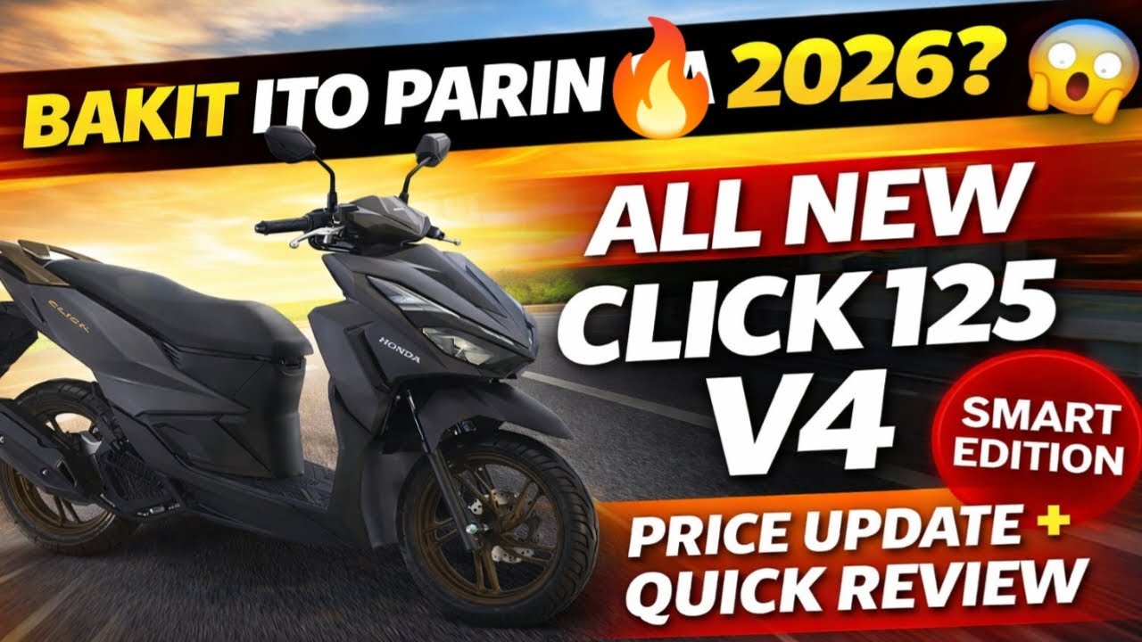 Sulit Pa Ba? Honda Click 125 V4 2026 | Price Update , Quick Review #click125  #hondaclick125  