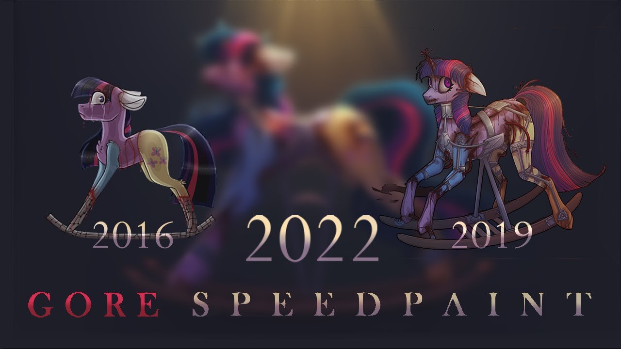 [GORE/13+] Перерисовка Rocking Horse (3.0) — MLP Speedpaint