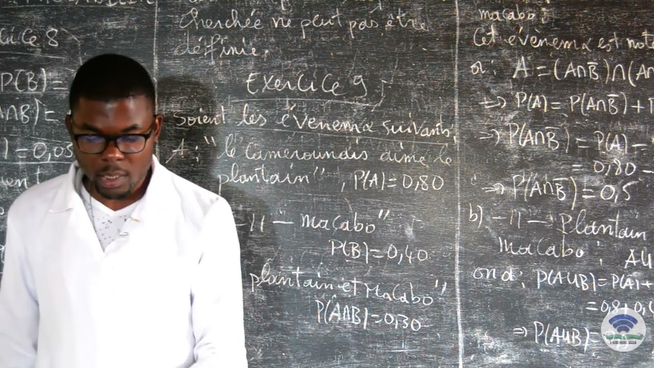 (probabilité) Exercices corrigés part 1