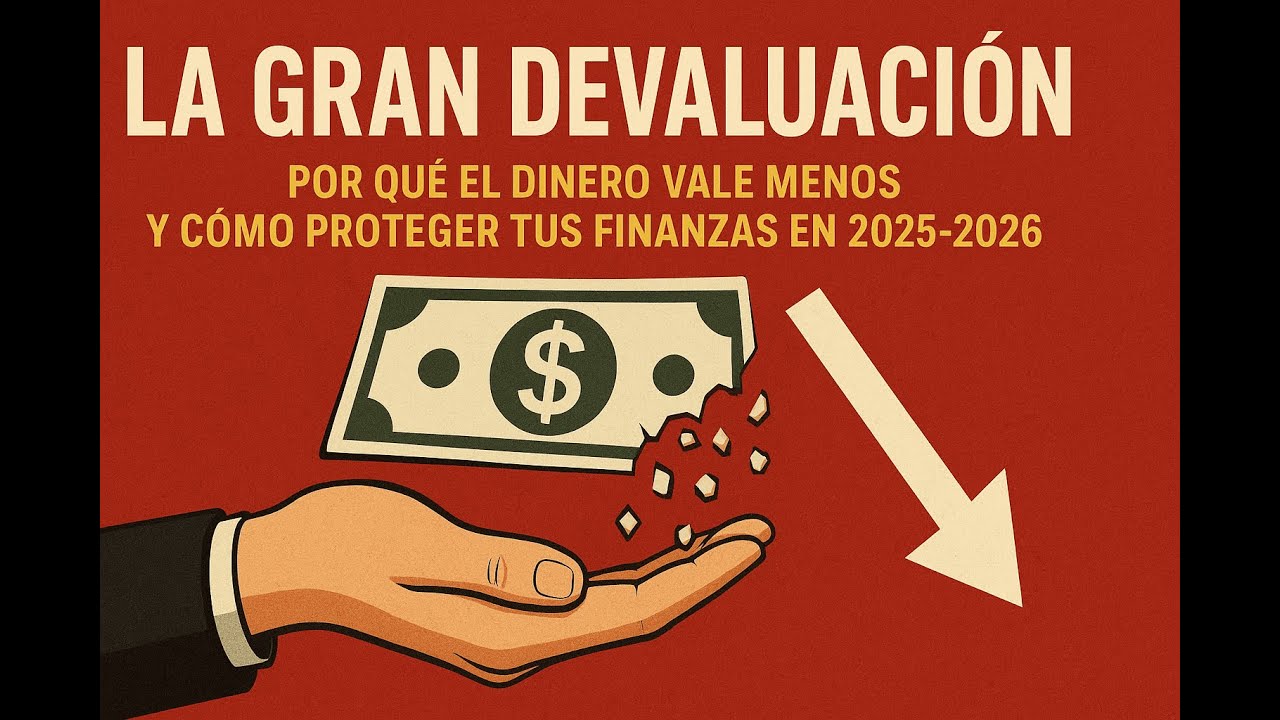 La Gran Devaluaci&oacute;n: Por Qu&eacute; el Dinero Vale Menos y C&oacute;mo Proteger tus Finanzas en 2025-2026