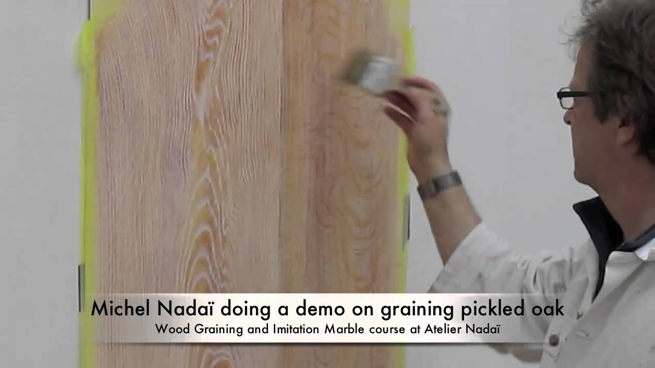 How to do Wood Graining and Imitation Marble / Stage et Cours de Faux bois et faux marbre