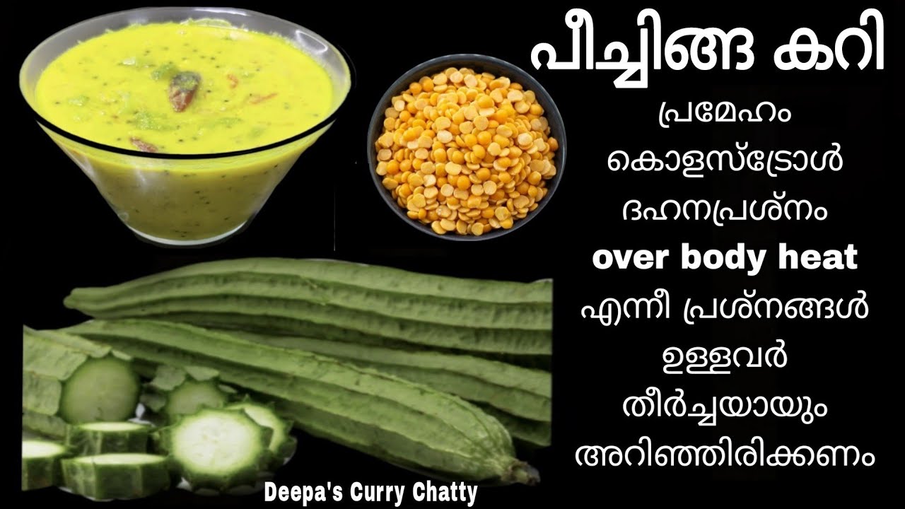 ഗുണങ്ങൾ ഏറെയുള്ള പീച്ചിങ്ങകറി ഒന്നുമതി ചോറിനും ചപ്പാത്തിക്കും || Ridge Gourd with Dal Curry Recipe