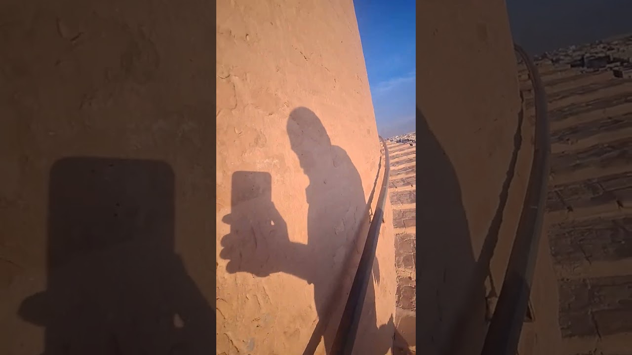صعود الملوية  بعد عناء 